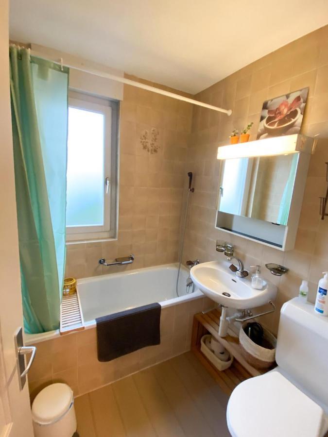 Neb-Thun Lodge'S Appartement 1 Hilterfingen Ringstrasse 6 Esterno foto