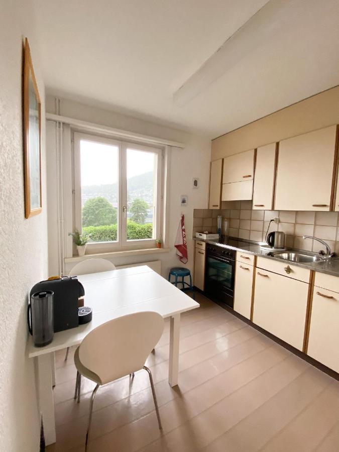 Neb-Thun Lodge'S Appartement 1 Hilterfingen Ringstrasse 6 Esterno foto